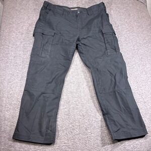 Blackhawk Cargo Pants Men 40x30 Black Ripstop Tactical Outdoor Hiking Camping